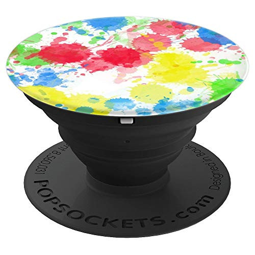 Abstract paint splatter popsocket PopSockets Grip and Stand for Phones and Tablets Abstract paint splatter popsocket PopSockets Grip and Stand for Phones and Tablets