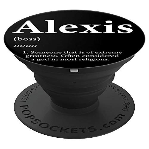 Alexis Definition   Cute Personalized Name Gift For Alexis PopSockets Grip and Stand for Phones and Tablets
