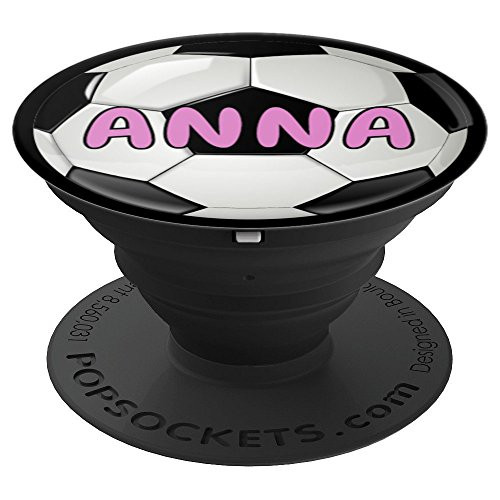 Soccer Player Gift Anna Soccer Ball PopSockets Grip and Stand for Phones and Tablets Soccer Player Gift Anna Soccer Ball PopSockets Grip and Stand for Phones and Tablets