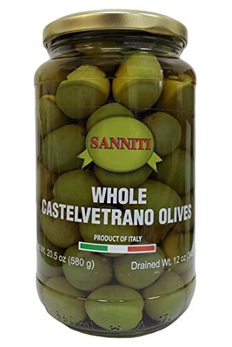 Sanniti Whole Castelvetrano Olives   20 5 Ounce Jar