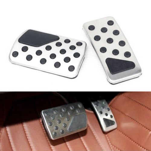 WANWU at Non Slip Gas Fuel Brake Pedal Pad Foot Pedal Accelerate Pedal Compatible with Jeep Compass Patriot 2008 2016