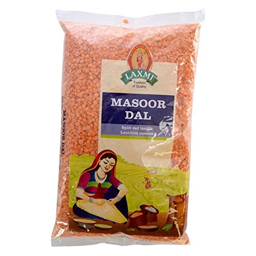 Laxmi Masoor Dal  Red Lentils    4lb Bag