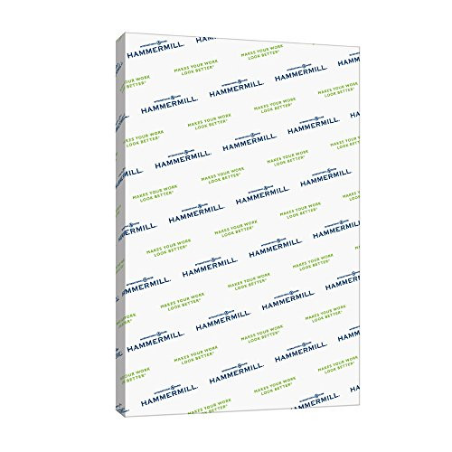 Hammermill Paper, Premium Color Copy Cover Cardstock, 18x12 Paper, 80lb Paper, 100 Bright, 1 Pack / 250 Sheets (133200R) Heavy Paper, Card Stock White