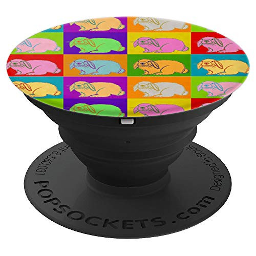 Lop Rabbit Popart Holland French Mini Rabbits Retro Bunny PopSockets Grip and Stand for Phones and Tablets Lop Rabbit Popart Holland French Mini Rabbits Retro Bunny PopSockets Grip and Stand for Phones and Tablets