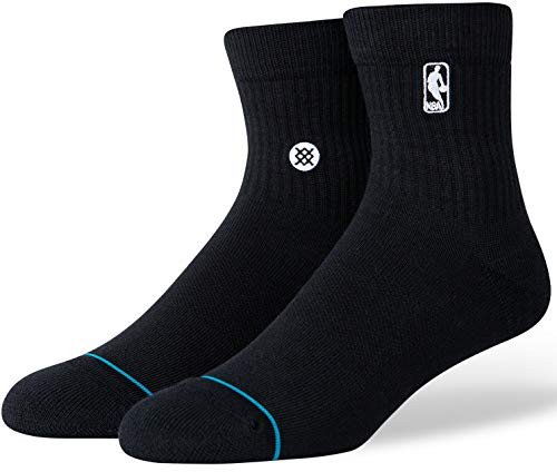 Stance Men s A356A20LOG Logoman St Qtr Sock Black L Stance Men s A356A20LOG Logoman St Qtr Sock Black L