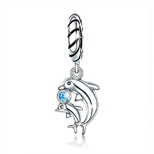 Mother Daughter Son Dolphin 925 Sterling Silver Charms Fits Bracelets Necklace Mothdays Day Jewelry Mother Daughter Son Dolphin 925 Sterling Silver Charms Fits Bracelets Necklace Mothdays Day Jewelry