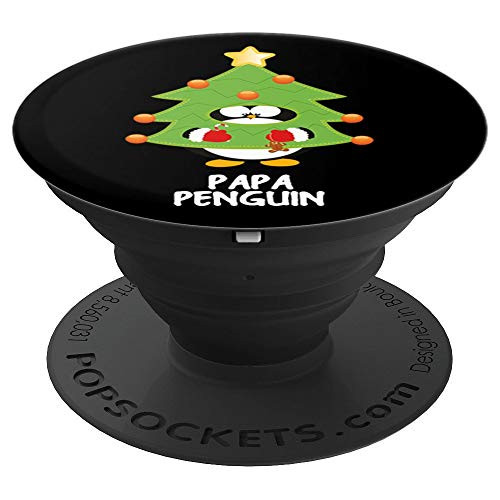 Papa Christmas Penguin Funny Family Matching Pajamas Top PopSockets Grip and Stand for Phones and Tablets Papa Christmas Penguin Funny Family Matching Pajamas Top PopSockets Grip and Stand for Phones and Tablets