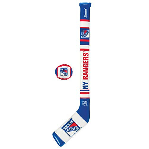 Franklin Sports NHL New York Rangers Mini Soft Hockey Stick Set NHL Team Soft Foam Mini Hockey Stick and Ball Set Great Toy for Kids Multi One Size 6520F20 Franklin Sports NHL New York Rangers Mini Soft Hockey Stick Set NHL Team Soft Foam Mini Hockey Stick and Ball Set Great Toy for Kids Multi One Size 6520F20