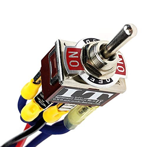 IndusTec Toggle Switch 3   Position Reverse Polarity DC Control Momentary Automatic Reset12v