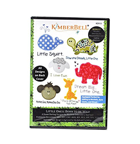 Kimberbell Little Ones Born to be Wild Pattern CD Multicolor
