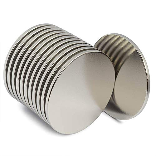 Powerful Neodymium Disc Magnets with Adhesive Strong Permanent Rare Earth Magnets for Fridge DIY Building Scientific Craft and Office Magnets Diameter 1 26 DX0 08 H Pack of 15 Powerful Neodymium Disc Magnets with Adhesive Strong Permanent Rare Earth Magnets for Fridge DIY Building Scientific Craft and Office Magnets Diameter 1 26 DX0 08 H Pack of 15