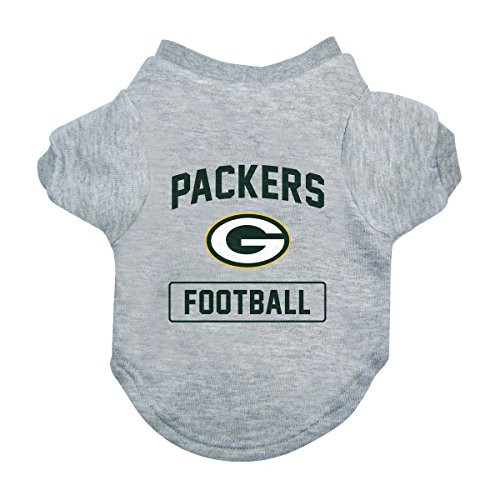 Littlearth NFL Green Bay Packers Pet T Shirt  Small
