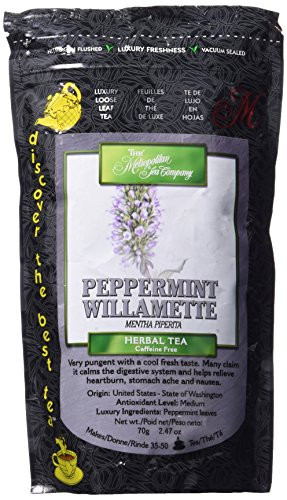 Metropolitan Tea Discovery Loose Tea Pack  Peppermint Herbal  70gm