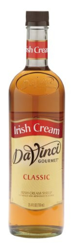 DaVinci Gourmet Classic Flavored Syrups Irish Cream 750 mL  Misc