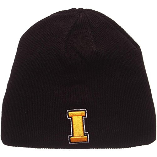 Zephyr Men s Iowa Hawkeyes Edge Knit Hat Size  Adj Black