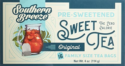 Southern Breeze  Sweet Tea Bags  16 Count  4oz Box  Pack of 3   Choose Flavors Below   Original Sweet Tea