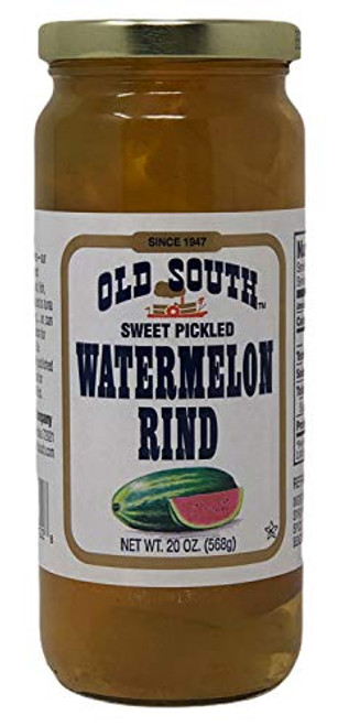 Old South Sweet Pickled Watermelon Rind 20 oz Pack of 1 Old South Sweet Pickled Watermelon Rind 20 oz Pack of 1