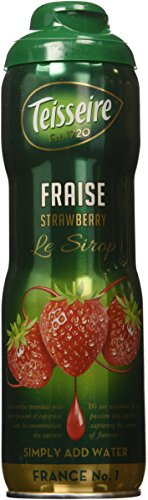 Teisseire French Syrup Strawberry Drink concentrate 600ml  20 fl oz   One