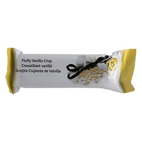 Proti Fit VLC   Fluffy Vanilla Crisp   Low Carb 15g Protein Diet Bar   High Fiber Weight Loss Snack Post Workout Protein Bar Bar   Gluten Free  7 Count