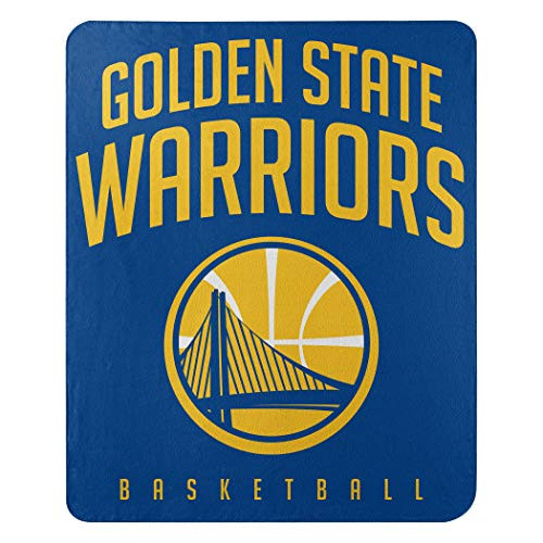 Northwest NBA Golden State Warriors 50x60 Fleece Layup DesignBlanket Team Colors One Size Northwest NBA Golden State Warriors 50x60 Fleece Layup DesignBlanket Team Colors One Size