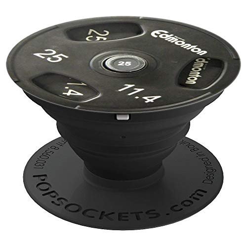 Barbell Plate Weightlifting PopSockets Grip and Stand for Phones and Tablets Barbell Plate Weightlifting PopSockets Grip and Stand for Phones and Tablets