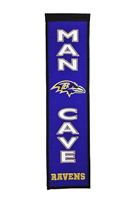 Winning Streak NFL Baltimore Ravens Man Cave Banner Winning Streak NFL Baltimore Ravens Man Cave Banner