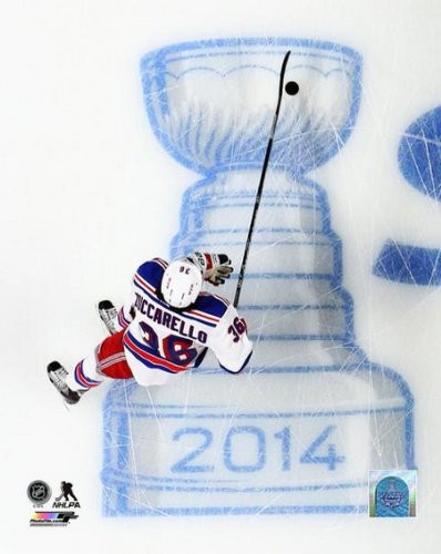 NHL Mats Zuccarello New York Rangers 2014 Playoffs Action Photo  Size  11  x 14