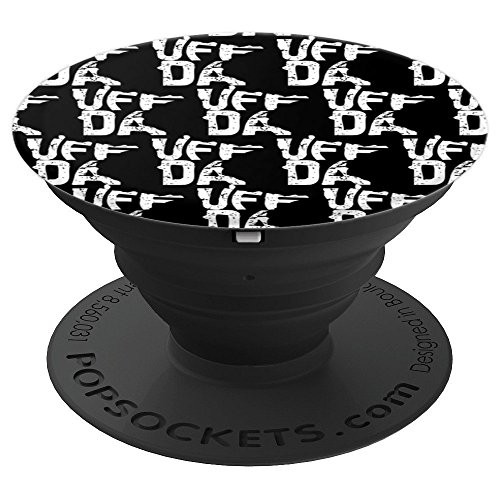 UFF DA Minnesota Swedish Saying Pattern Minnesotan Gift PopSockets Grip and Stand for Phones and Tablets