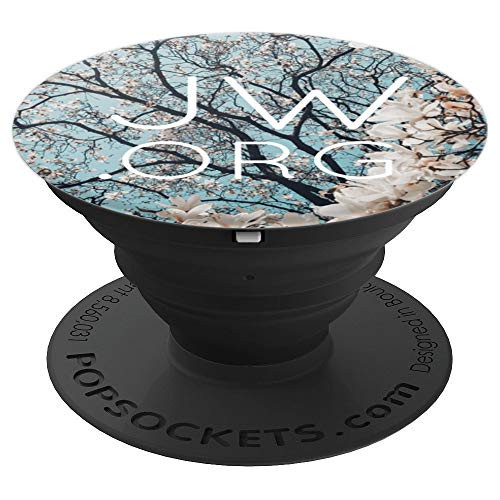 Jw org   Jehovah witness accessories   Cherry blossom PopSockets Grip and Stand for Phones and Tablets