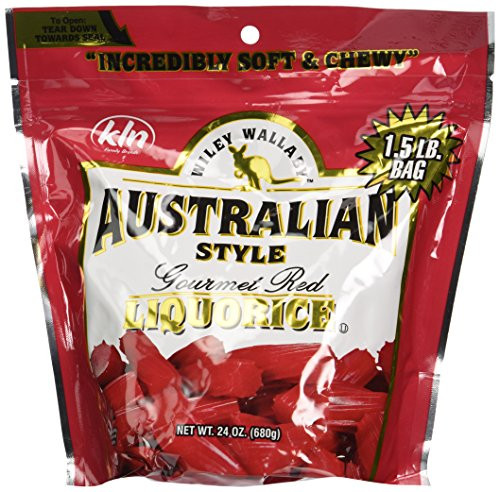 Kenny s Wiley Wallaby Gourmet Licorice  Red  24 Ounce