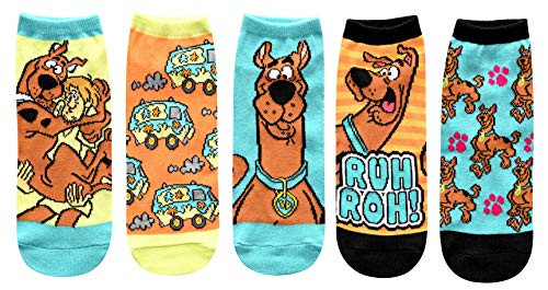 Hyp Scooby Doo Juniors Womens 5 Pack Ankle Socks