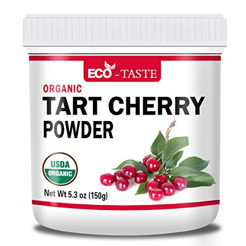 Organic Tart Cherry Powder 5 3oz 150g 100 Pure Vegan No Additives Non GMO Organic Tart Cherry Powder 5 3oz 150g 100 Pure Vegan No Additives Non GMO