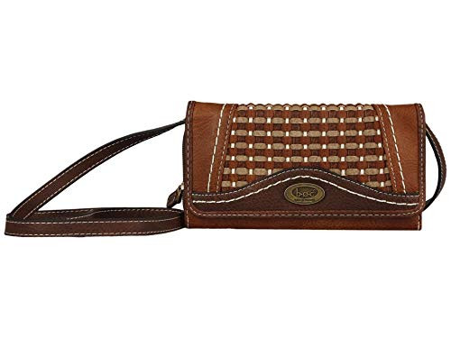 b o c  Cartwright Deluxe Wallet Saddle Multi Chocolate One Size