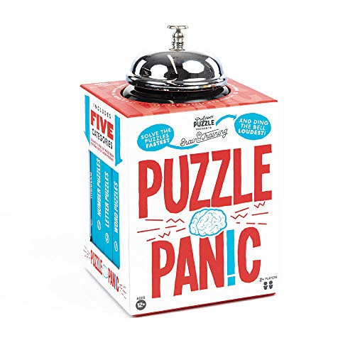Puzzle Panic   The Multiplayer  Fast paced Puzzle Game with Riddles  Word  Letter   Number Puzzles  Brain Training Range by Professor Puzzle