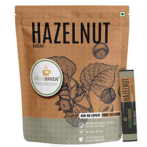 Greenbrrew Instant Natural Green Coffee for Weight Management Hazelnut 20 Sachets Easy to Use Greenbrrew Instant Natural Green Coffee for Weight Management Hazelnut 20 Sachets Easy to Use