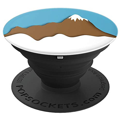 Mountain Pop Mount Socket Night Art Work Paper Style PopSockets Grip and Stand for Phones and Tablets