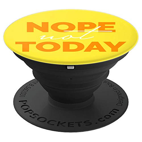 Nope Not Today Bone Cancer PopSockets Grip and Stand for Phones and Tablets