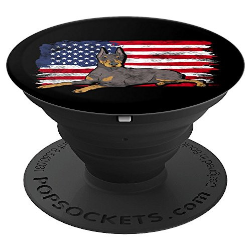 Doberman Pinscher Dog Gift USA American Flag Doberman PopSockets Grip and Stand for Phones and Tablets Doberman Pinscher Dog Gift USA American Flag Doberman PopSockets Grip and Stand for Phones and Tablets