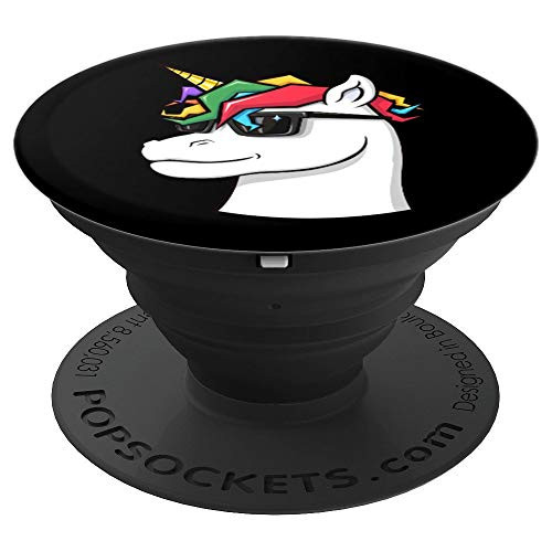 Unicorn gifts for men   Funny Unicorn PopSockets Grip and Stand for Phones and Tablets