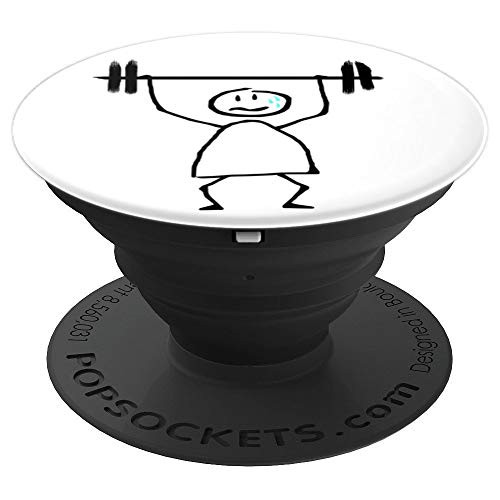 Funny Lifting Weights PopSockets Grip and Stand for Phones and Tablets Funny Lifting Weights PopSockets Grip and Stand for Phones and Tablets