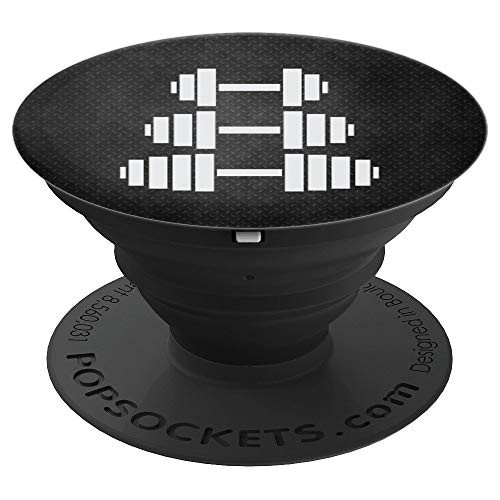 Gym Weights Dumbbells Personal Trainer Appreciation Gift PopSockets Grip and Stand for Phones and Tablets Gym Weights Dumbbells Personal Trainer Appreciation Gift PopSockets Grip and Stand for Phones and Tablets