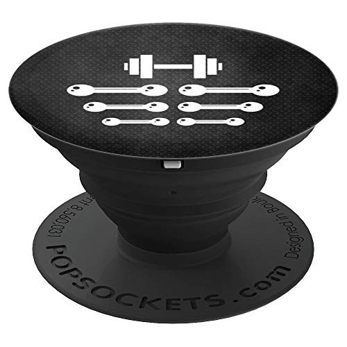 Weightlifting Weights Personal Trainer Gym Gift PopSockets Grip and Stand for Phones and Tablets Weightlifting Weights Personal Trainer Gym Gift PopSockets Grip and Stand for Phones and Tablets