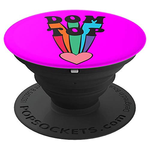 Dom Top Daddy Gay Sub Kink Dominant BDSM PopSockets Grip and Stand for Phones and Tablets