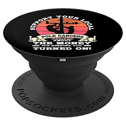 Lineman Gifts Line Worker Support Local Pole Dancers PopSockets Grip and Stand for Phones and Tablets