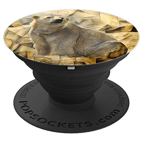 Polar Bear Grip On Artistic Vintage Paint Design PopSockets Grip and Stand for Phones and Tablets Polar Bear Grip On Artistic Vintage Paint Design PopSockets Grip and Stand for Phones and Tablets