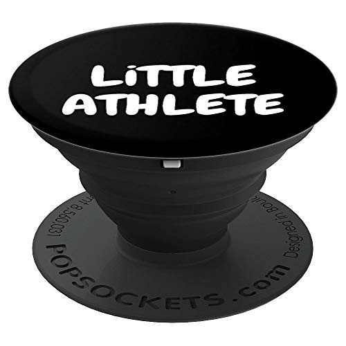 More Than A Little Athlete Motivational Workout Sports PopSockets Grip and Stand for Phones and Tablets