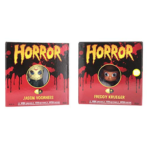 POP! Funko 5 Star Horror Freddy Krueger and Jason Voorhees Bundle (Set of 2)
