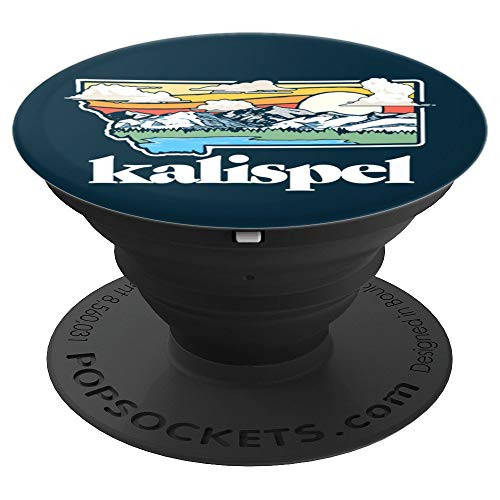 Vintage Kalispel Montana Outdoors Retro Mountains Nature PopSockets Grip and Stand for Phones and Tablets Vintage Kalispel Montana Outdoors Retro Mountains Nature PopSockets Grip and Stand for Phones and Tablets