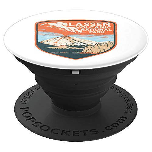 Lassen Volcanic National Park Retro Volcano Graphic PopSockets Grip and Stand for Phones and Tablets Lassen Volcanic National Park Retro Volcano Graphic PopSockets Grip and Stand for Phones and Tablets