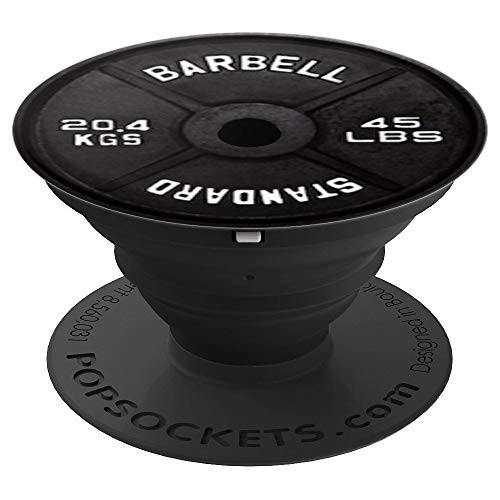 Barbell Weight Plate Gym Body Building PopSockets Grip and Stand for Phones and Tablets Barbell Weight Plate Gym Body Building PopSockets Grip and Stand for Phones and Tablets